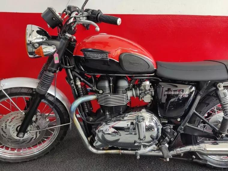 Triumph Bonneville Laranja 10