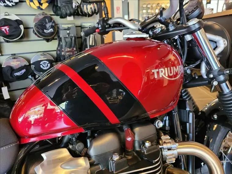 Triumph Street Scrambler Vermelho 6