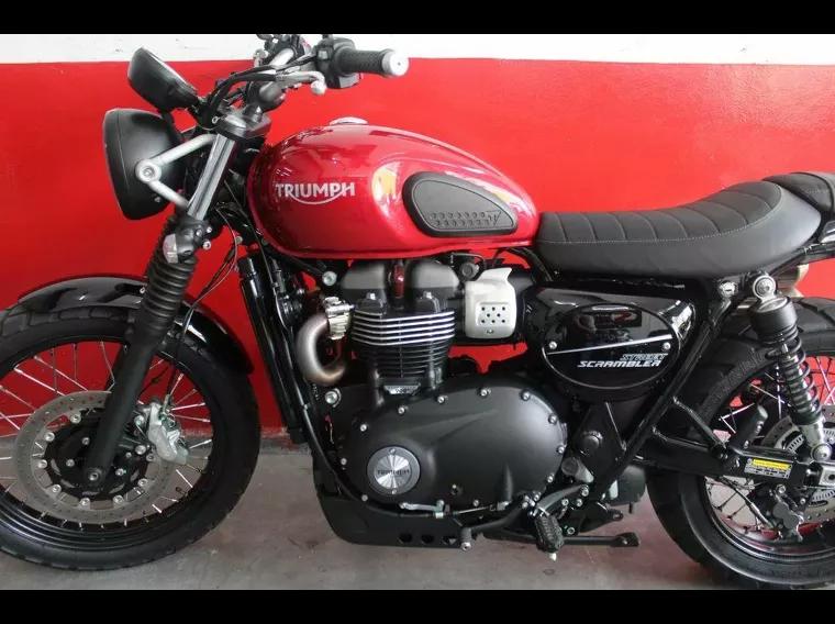 Triumph Street Scrambler Vermelho 10