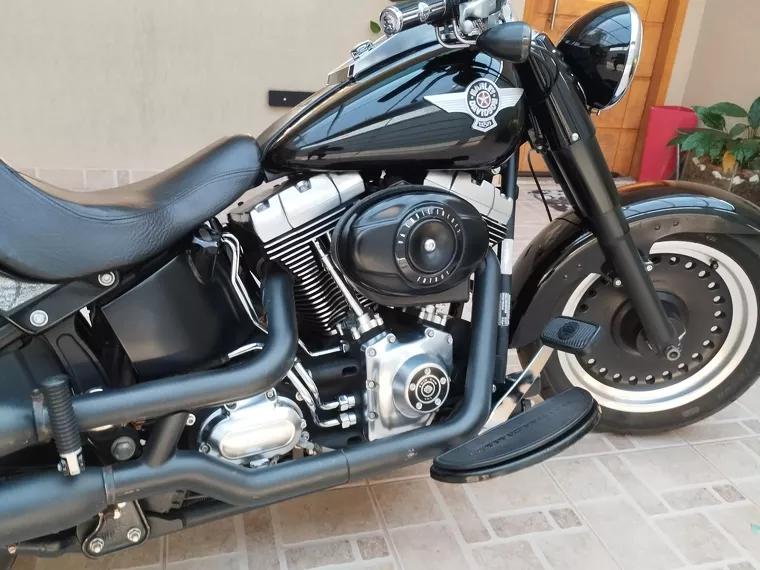 Harley-Davidson Fat Boy Preto 6