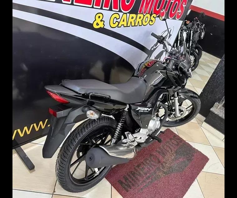 Honda CG 160 Preto 4