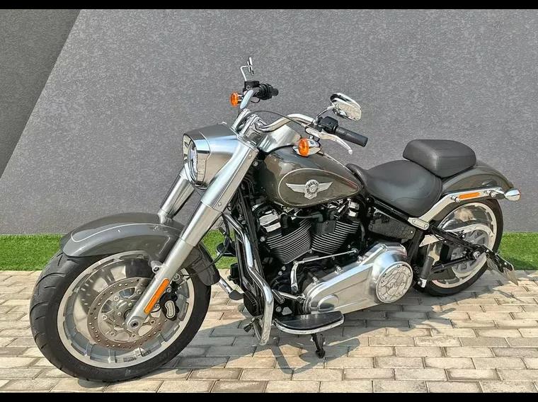 Harley-Davidson Fat Boy Cinza 6