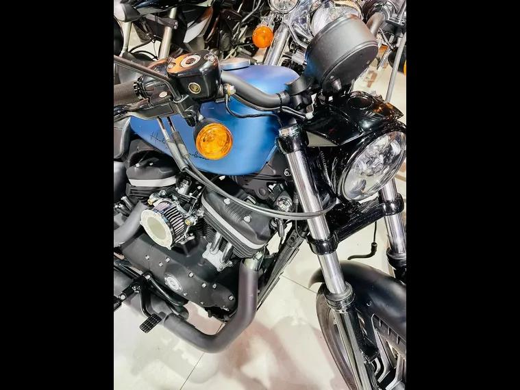 Harley-Davidson Sportster 883 Azul 1