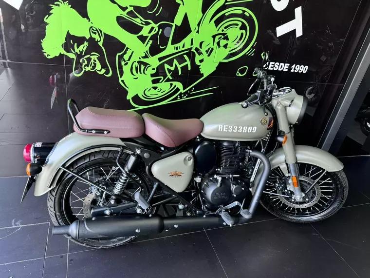 Royal Enfield Classic Cinza 6