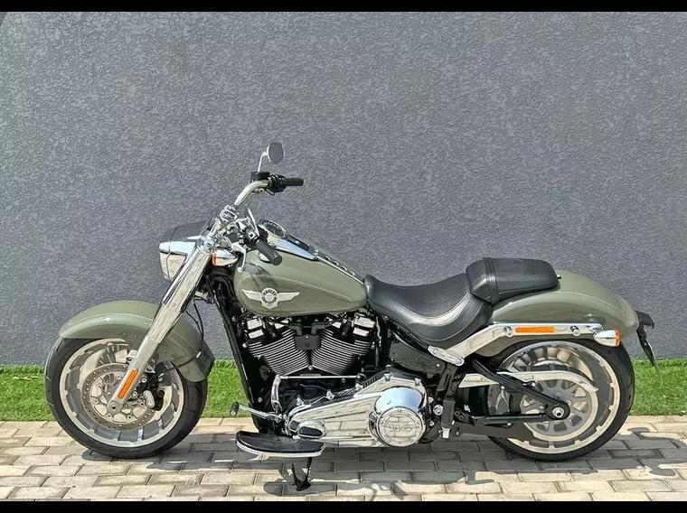 Harley-Davidson Fat Boy Verde 6