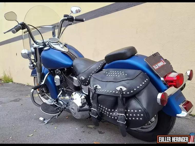 Harley-Davidson Heritage Azul 6