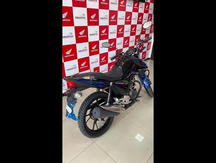 Honda CG 160 Azul 4