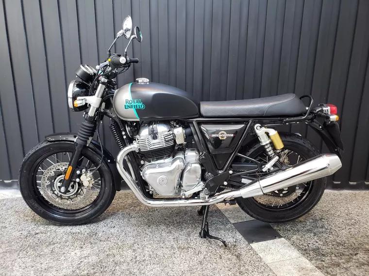 Royal Enfield Interceptor Cinza 11