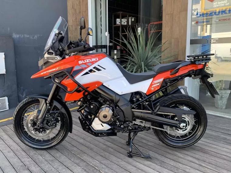 Suzuki V-Strom Laranja 4