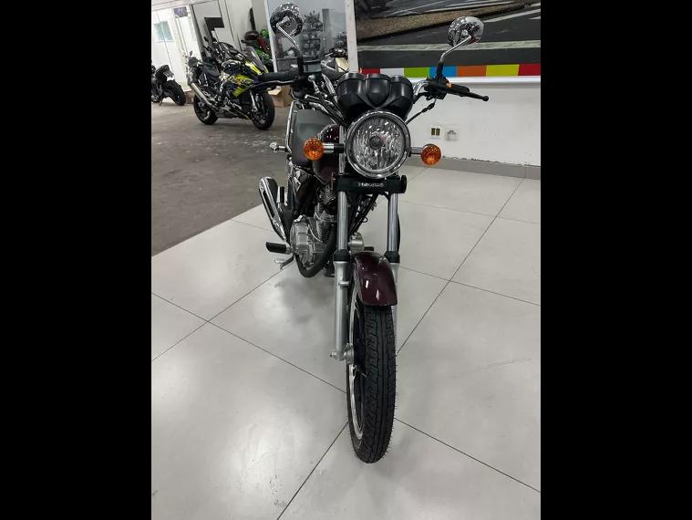 Haojue Chopper Road Vinho 10