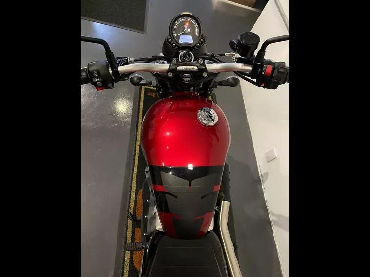 Triumph Street Scrambler Vermelho 9