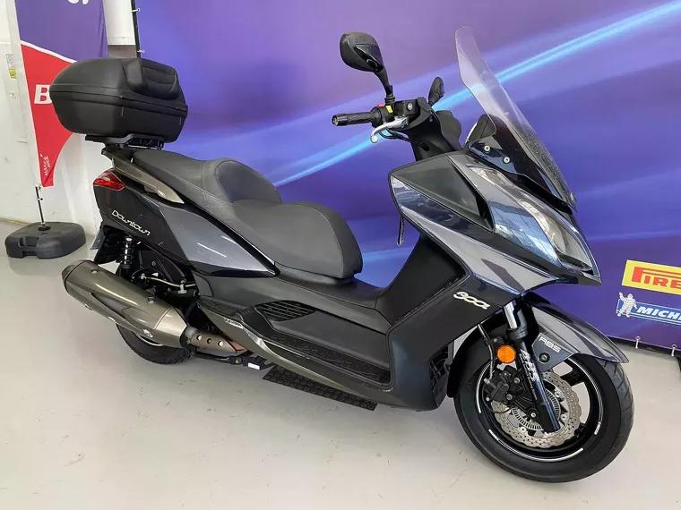 Kymco Downtown Cinza 6