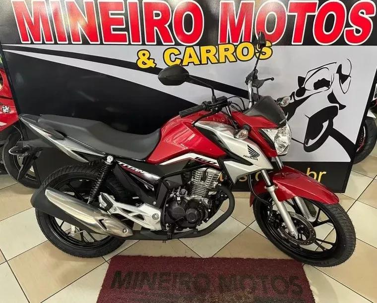 Honda CG 160 Vermelho 1