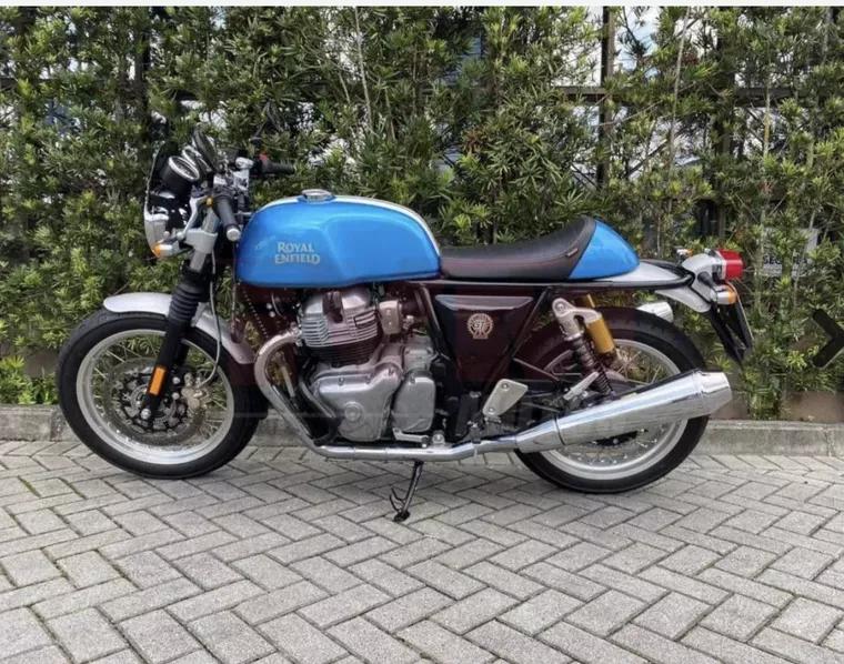 Royal Enfield Continental GT Azul 1