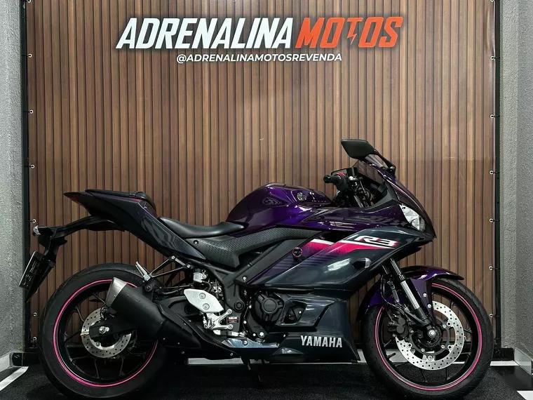 Yamaha YZF R3 Roxo 1