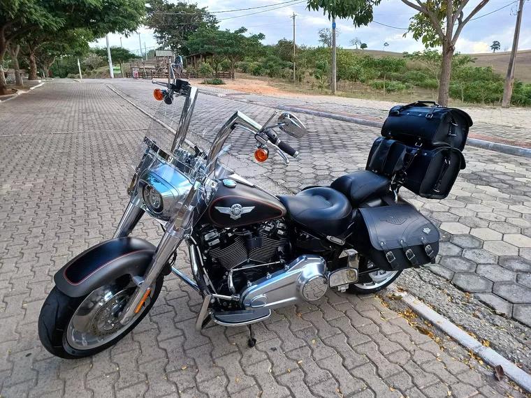 Harley-Davidson Fat Boy Cinza 7