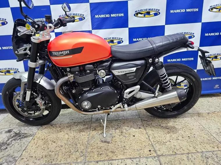 Triumph Speed Twin Laranja 8