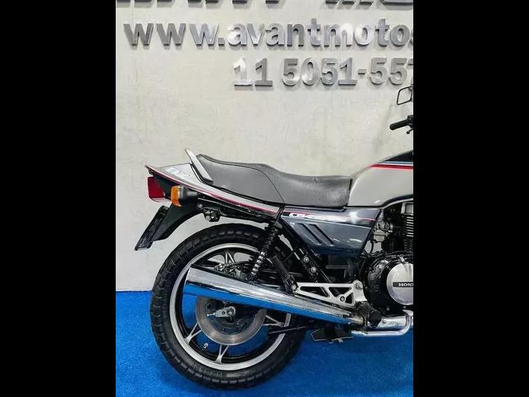 Honda CB 450 Cinza 5