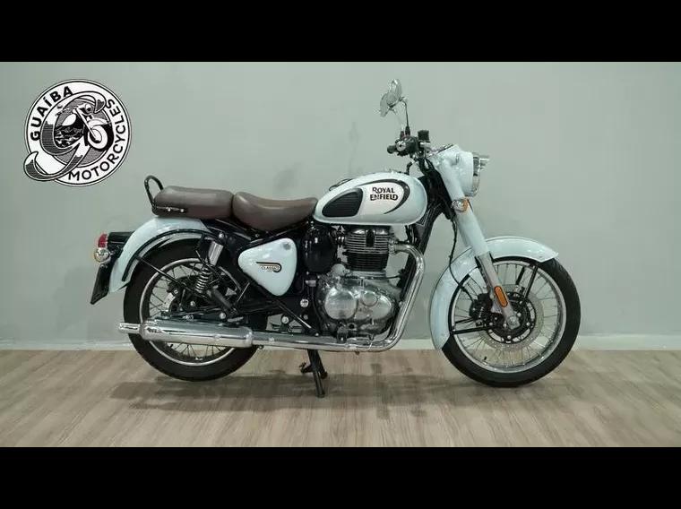 Royal Enfield Classic Azul 9