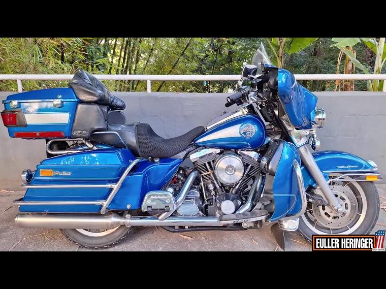 Harley-Davidson Electra Glide Azul 1