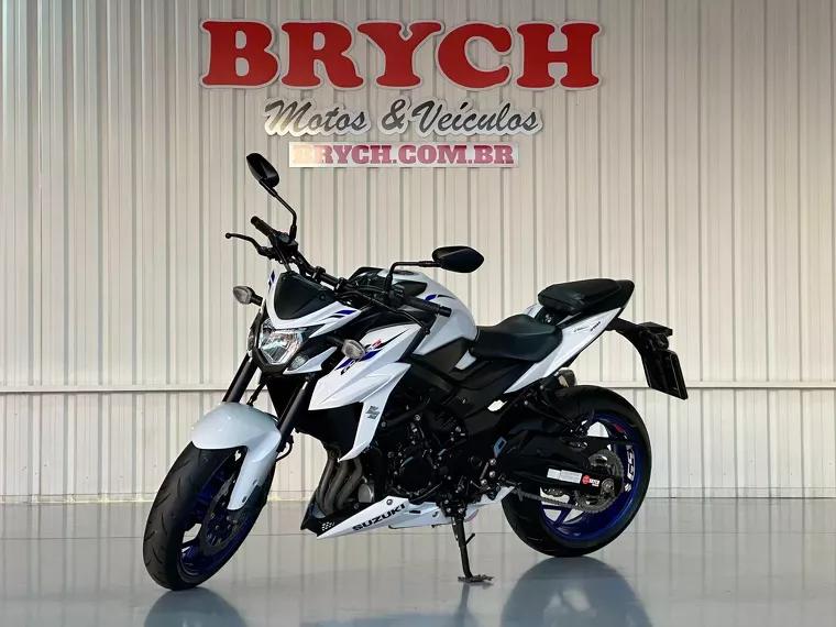 Suzuki GSX-S Branco 8