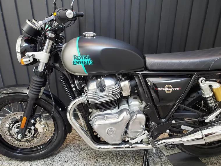 Royal Enfield Interceptor Cinza 15