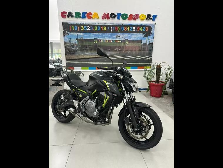 Kawasaki Z 650 Preto 20