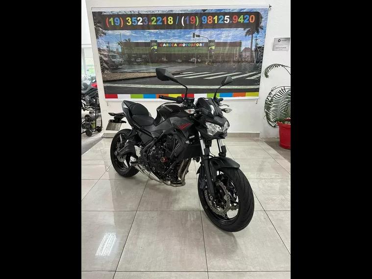 Kawasaki Z 650 Preto 4