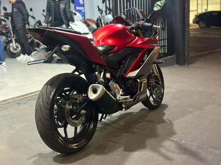 Yamaha YZF R3 Vermelho 4