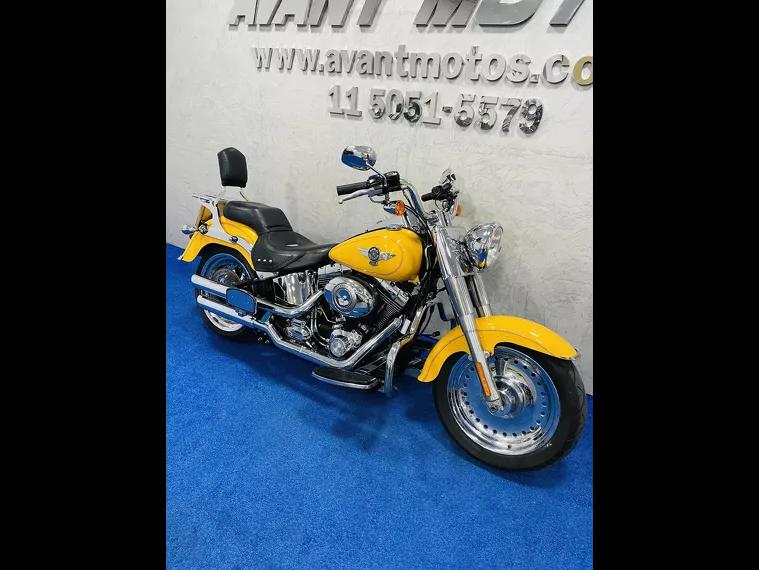 Harley-Davidson Fat Boy Amarelo 4