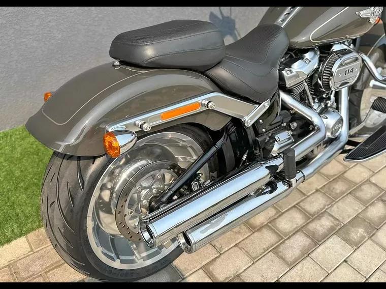 Harley-Davidson Fat Boy Cinza 11