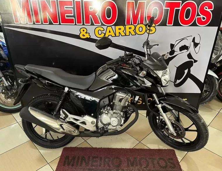 Honda CG 160 Preto 1