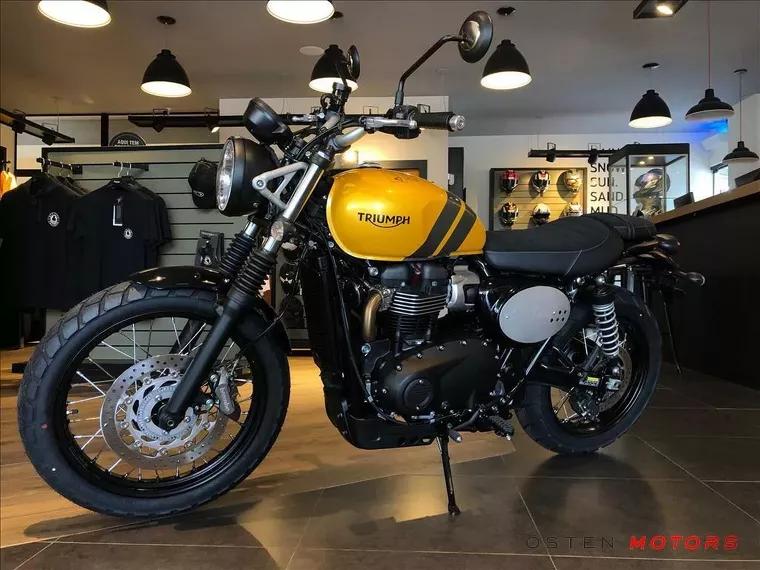 Triumph Street Scrambler Amarelo 7