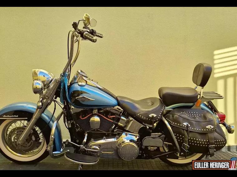 Harley-Davidson Heritage Azul 2