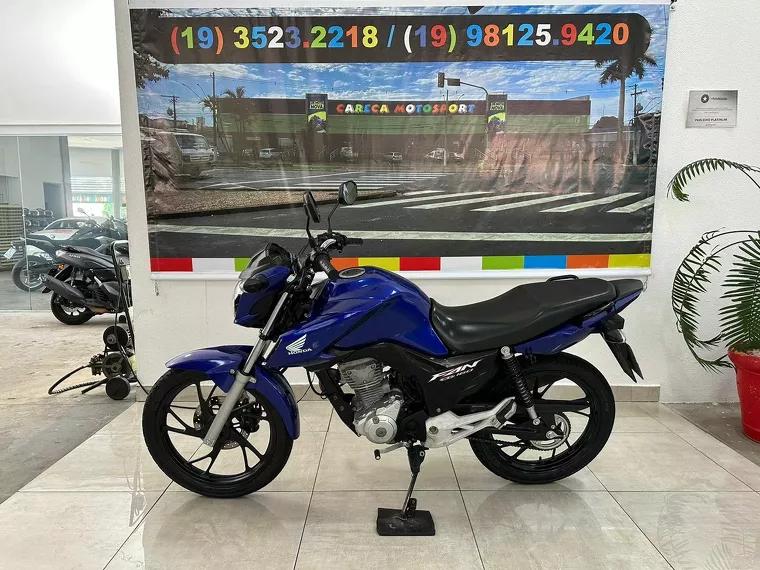 Honda CG 160 Azul 20