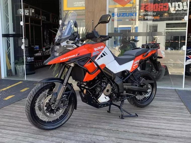 Suzuki V-Strom Laranja 2