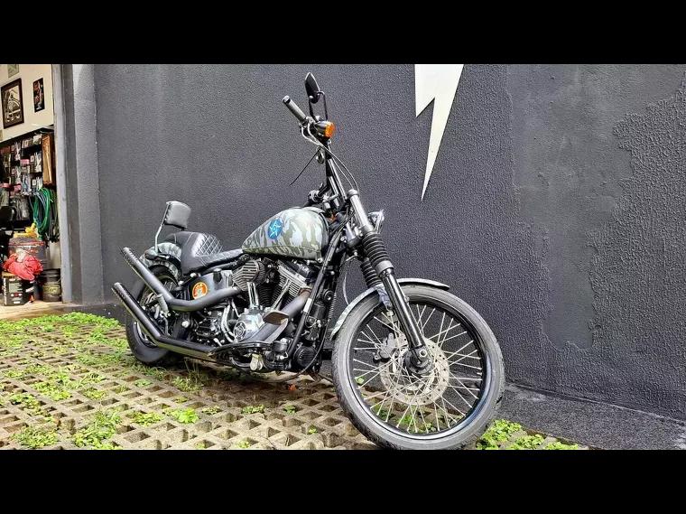 Harley-Davidson Blackline Verde 5