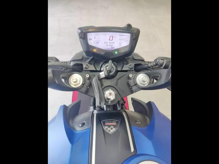 Dafra TVS Apache Azul 8