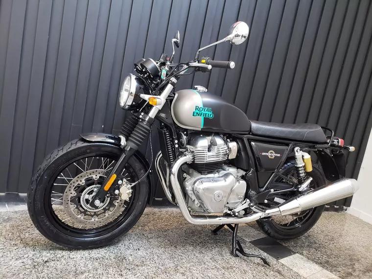 Royal Enfield Interceptor Cinza 12