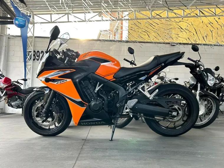 Honda CBR 650 Laranja 6