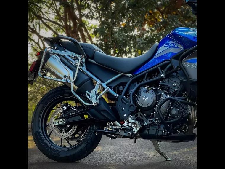 Triumph Tiger 900 Azul 3