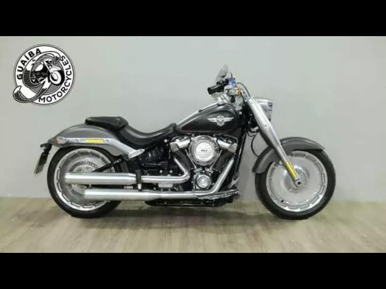 Harley-Davidson Fat Boy Cinza 9