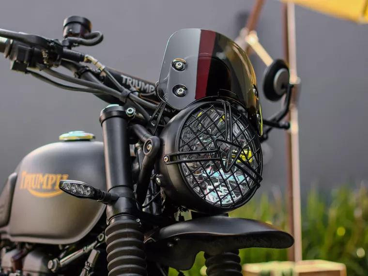 Triumph Street Scrambler Cinza 6