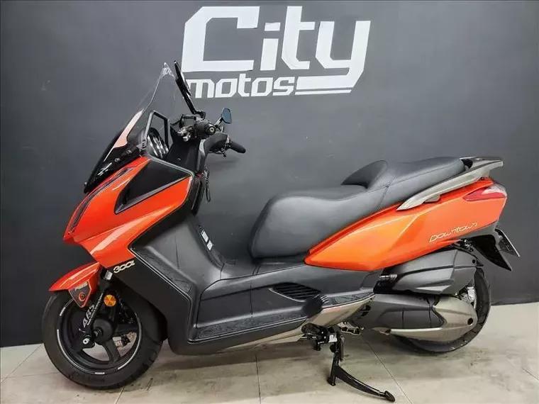 Kymco Downtown Laranja 12