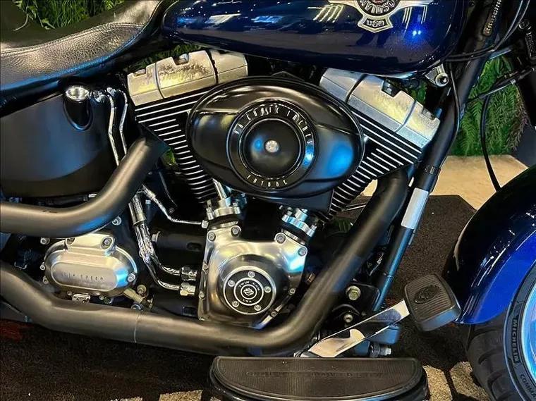 Harley-Davidson Fat Boy Azul 7