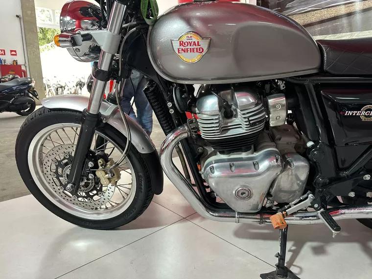 Royal Enfield Interceptor Prata 6