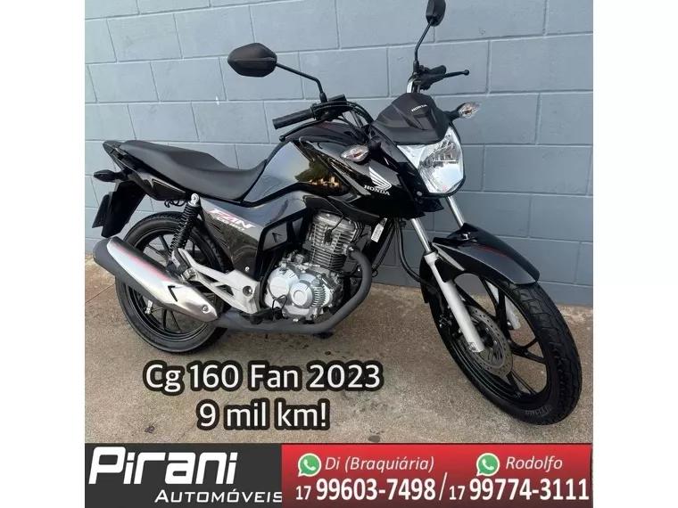 Honda CG 160 Preto 1