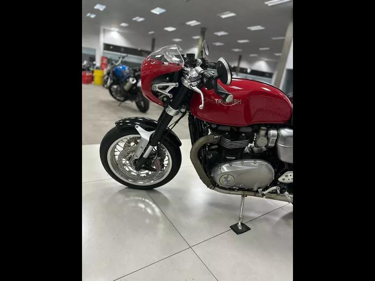 Triumph Thruxton Vermelho 7