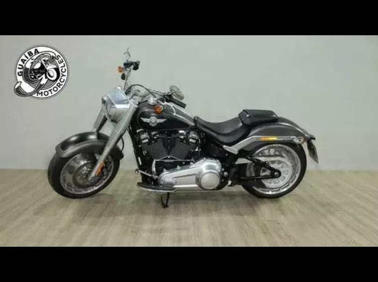 Harley-Davidson Fat Boy Cinza 14