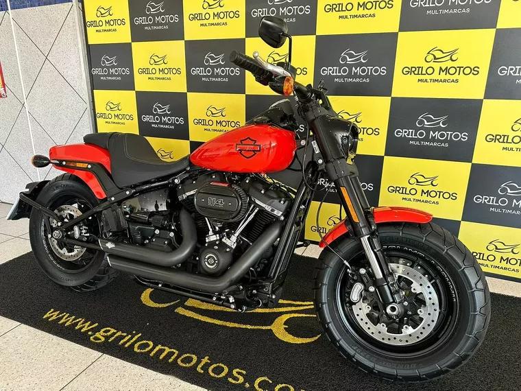 Harley-Davidson Fat Bob Laranja 2